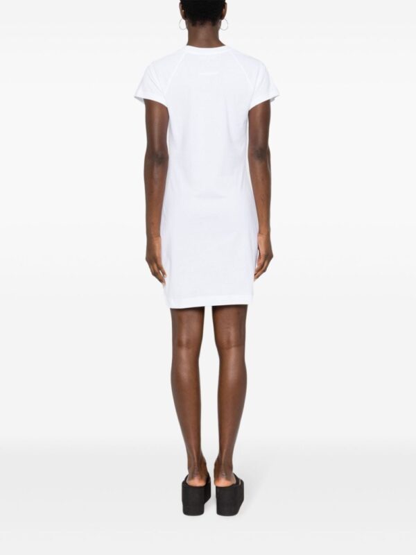 Moschino logo-embroidered T-shirt dress - Image 4