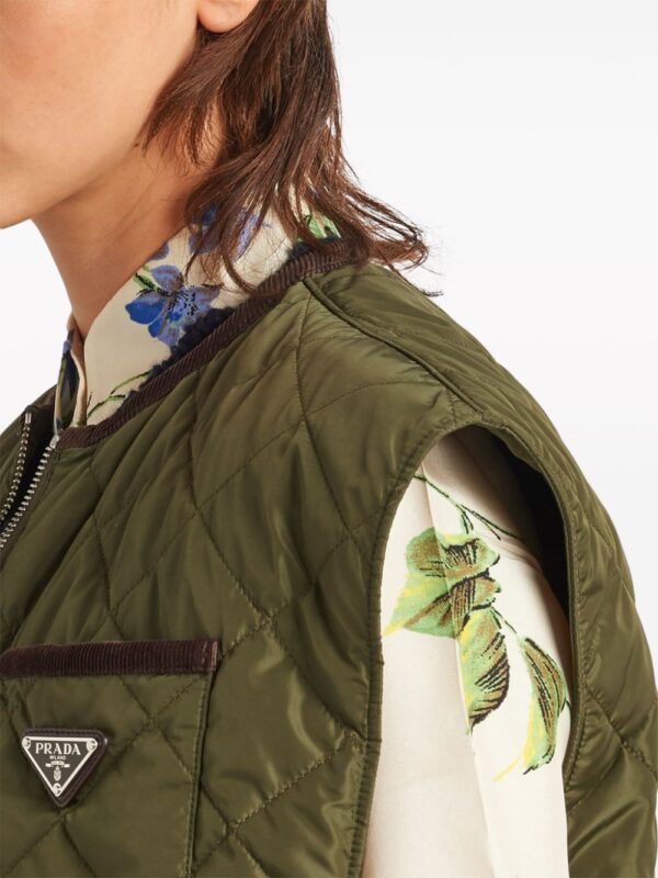Prada  Light Re-Nylon quilted vest - Image 4