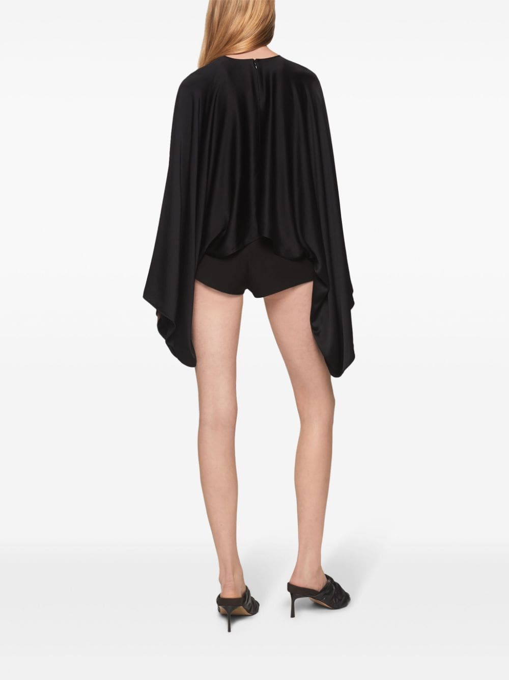 Stella McCartney flared-sleeve satin top - Image 4