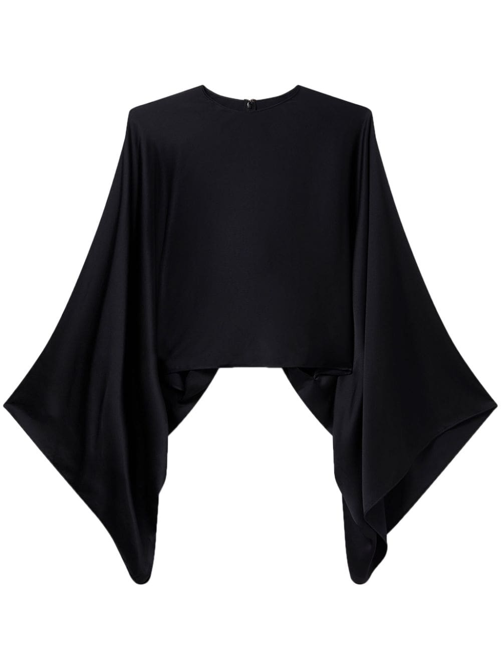 Stella McCartney flared-sleeve satin top