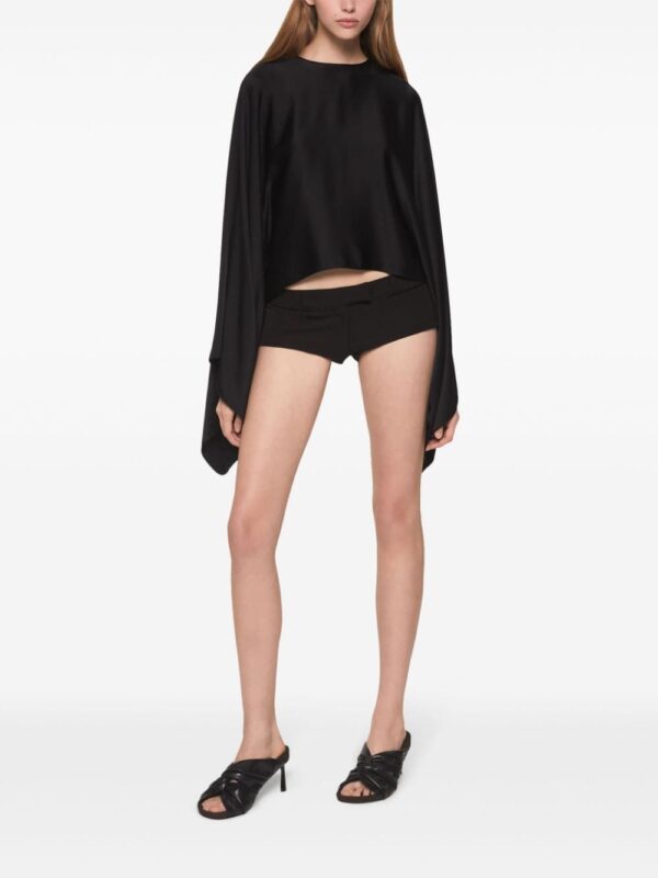 Stella McCartney flared-sleeve satin top - Image 2