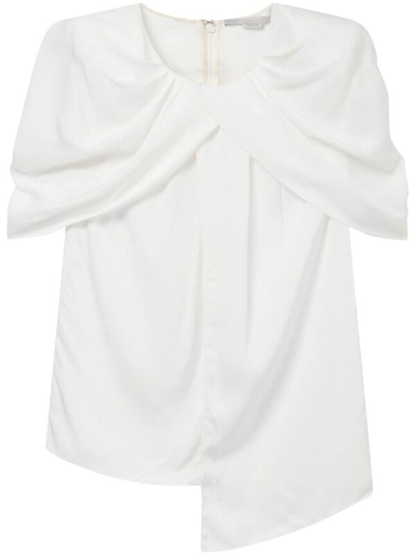 Stella McCartney asymmetric draped top