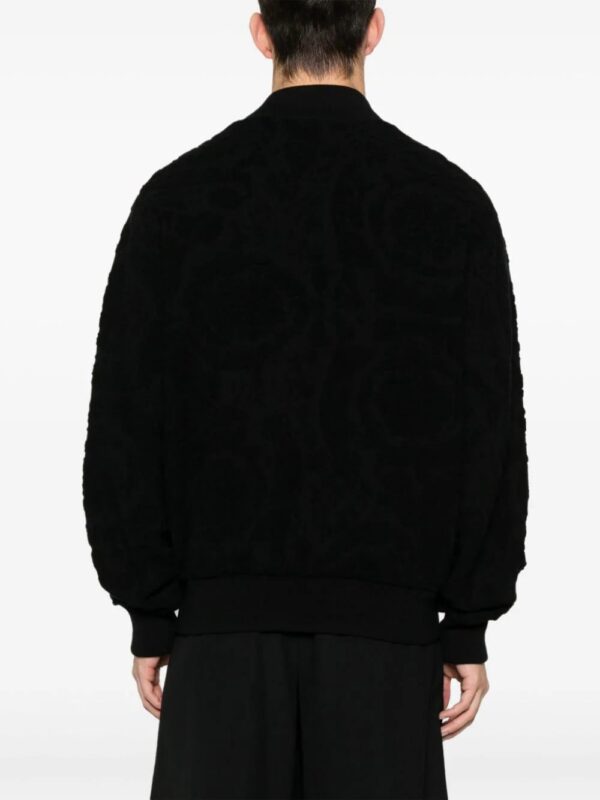 Versace  baroque-pattern reversible bomber jacket - Image 4