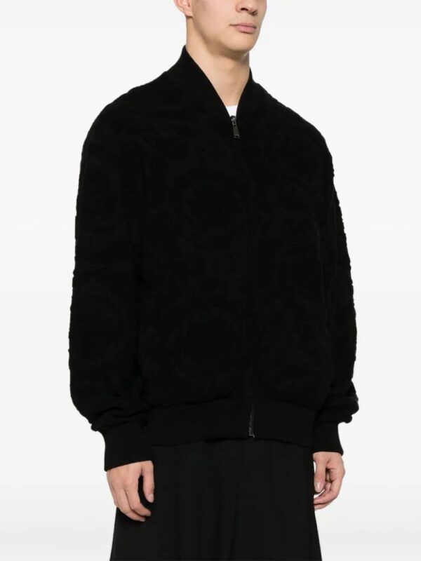 Versace  baroque-pattern reversible bomber jacket - Image 3