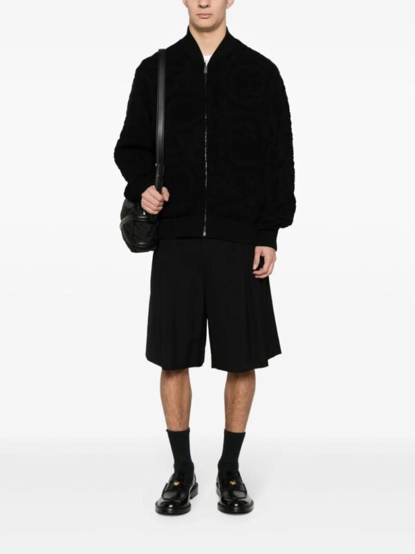 Versace  baroque-pattern reversible bomber jacket - Image 2