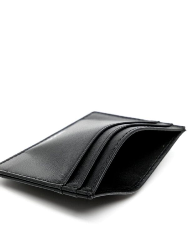 BOSS logo-stamp leather cardholder - Image 3