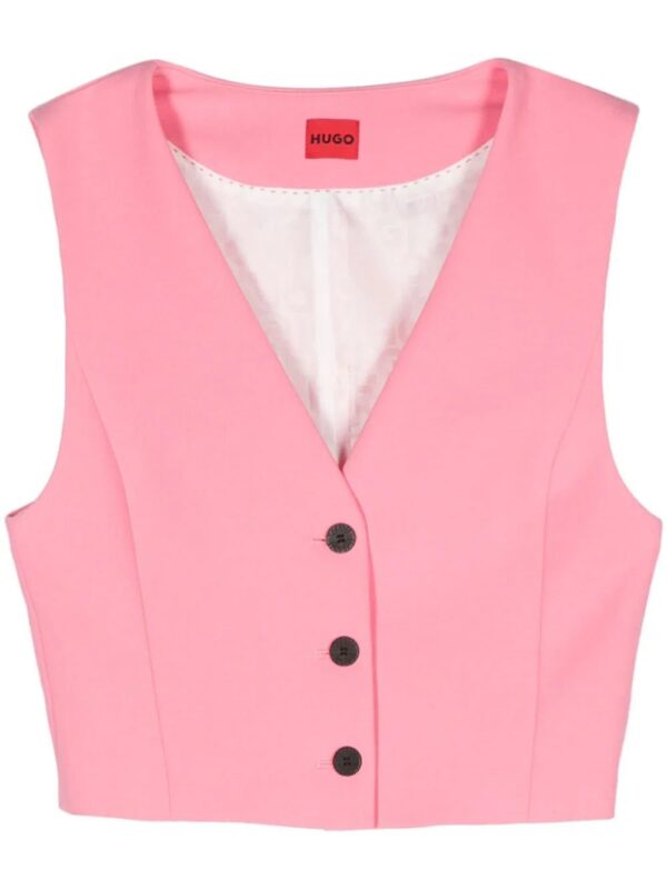 HUGO  Auris buttoned vest