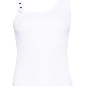 Versace Jeans Couture buckle-detailed ribbed tank top