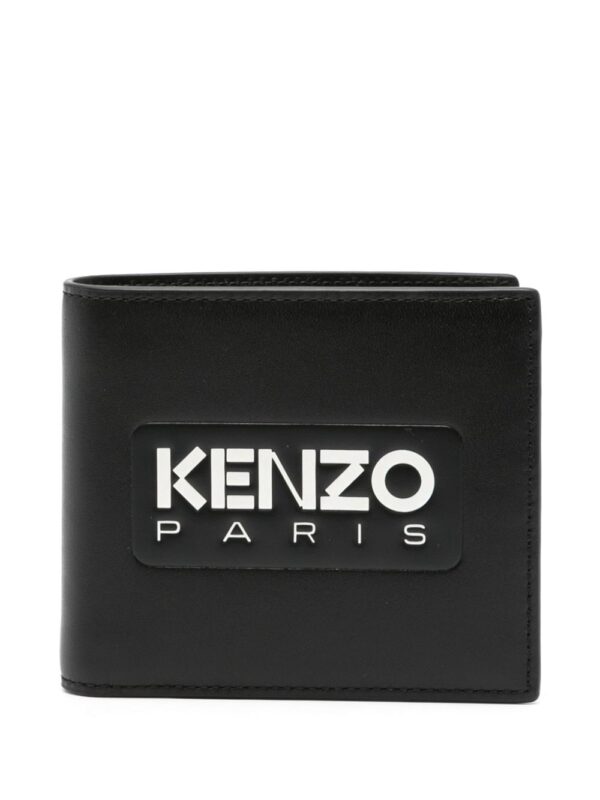 Kenzo logo-embossed leather wallet