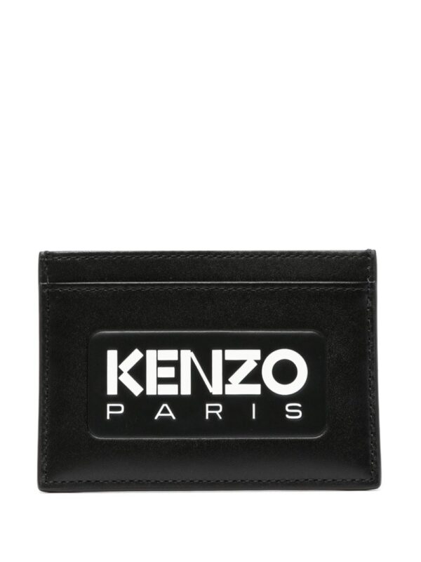 Kenzo logo-embossed leather wallet