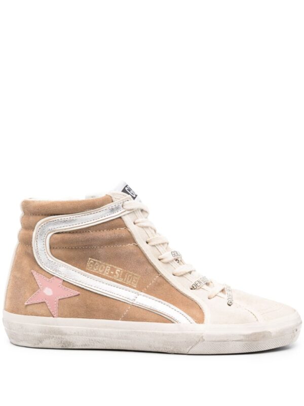 Golden Goose Slide suede sneakers
