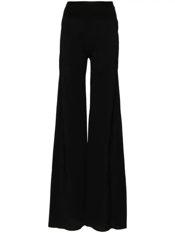 Rick Owens  Bias flare-leg trousers