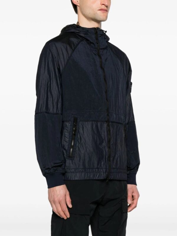 Stone Island  Compass-badge seersucker jacket - Image 3