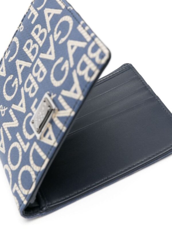 Dolce & Gabbana jacquard-logo wallet - Image 3