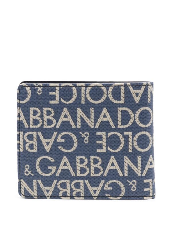 Dolce & Gabbana jacquard-logo wallet - Image 2