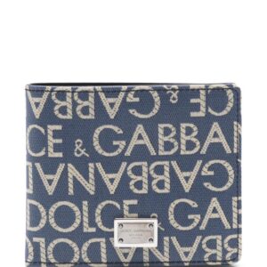 Dolce & Gabbana jacquard-logo wallet