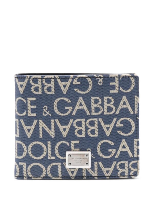 Dolce & Gabbana jacquard-logo wallet