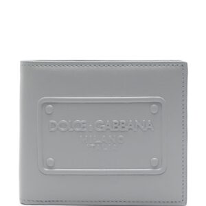 Dolce & Gabbana logo-embossed leather wallet