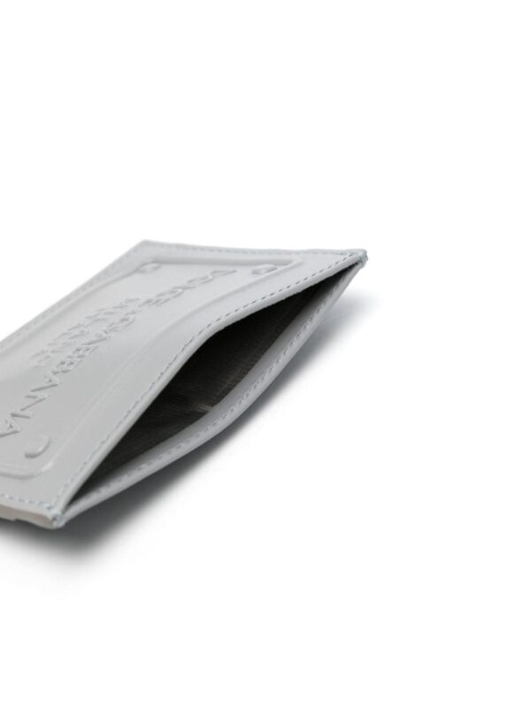 Dolce & Gabbana logo-embossed leather cardholder - Image 3