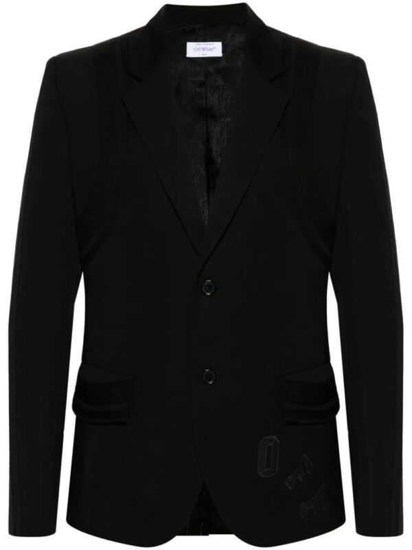 Off-White  Varsity single-breasted blazer