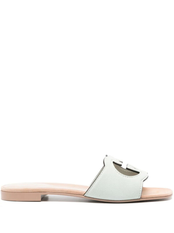 Gucci  Interlocking GG leather sandals