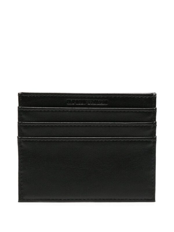 Emporio Armani logo-print faux-leather cardholder - Image 2