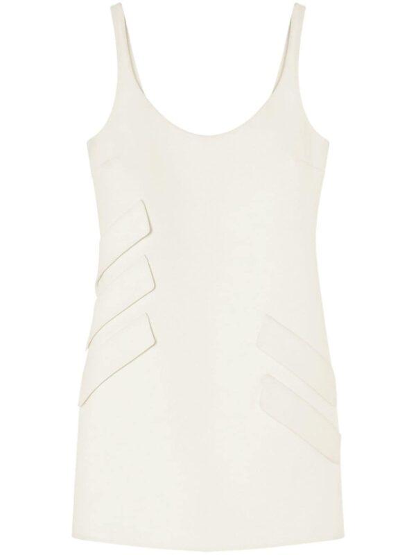 Versace scoop-neck minidress