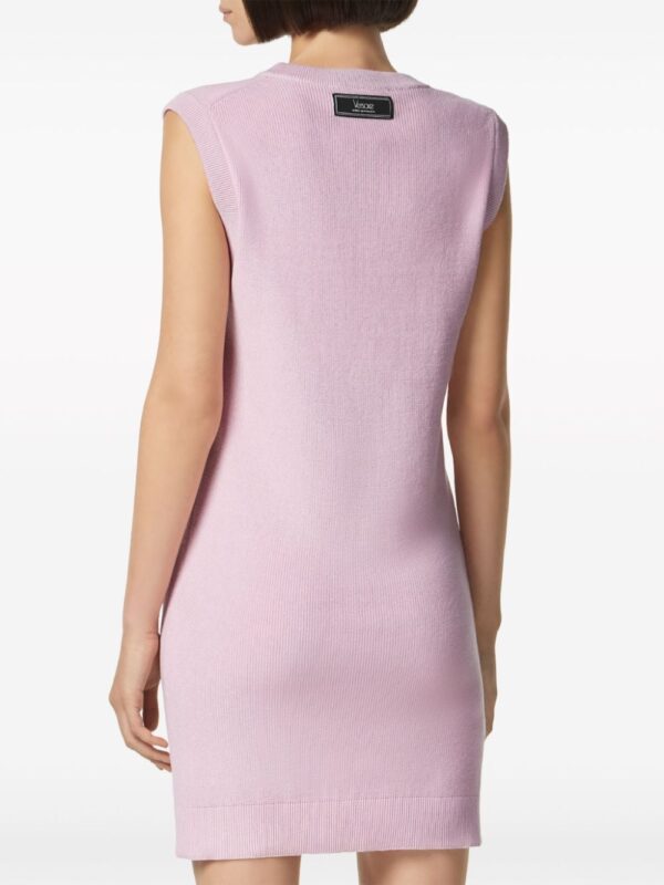 Versace 1978 Re-Edition Logo knitted dress - Image 4