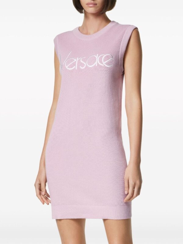 Versace 1978 Re-Edition Logo knitted dress - Image 3