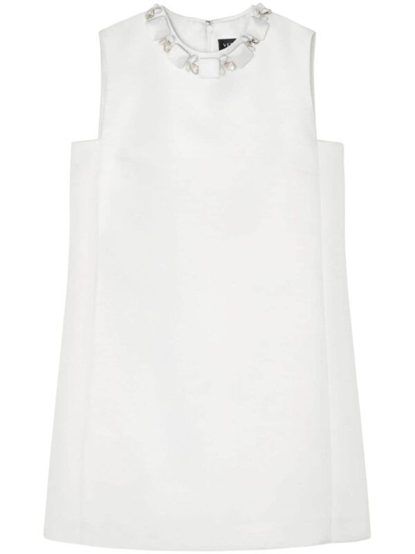 Versace bead-embellished minidress