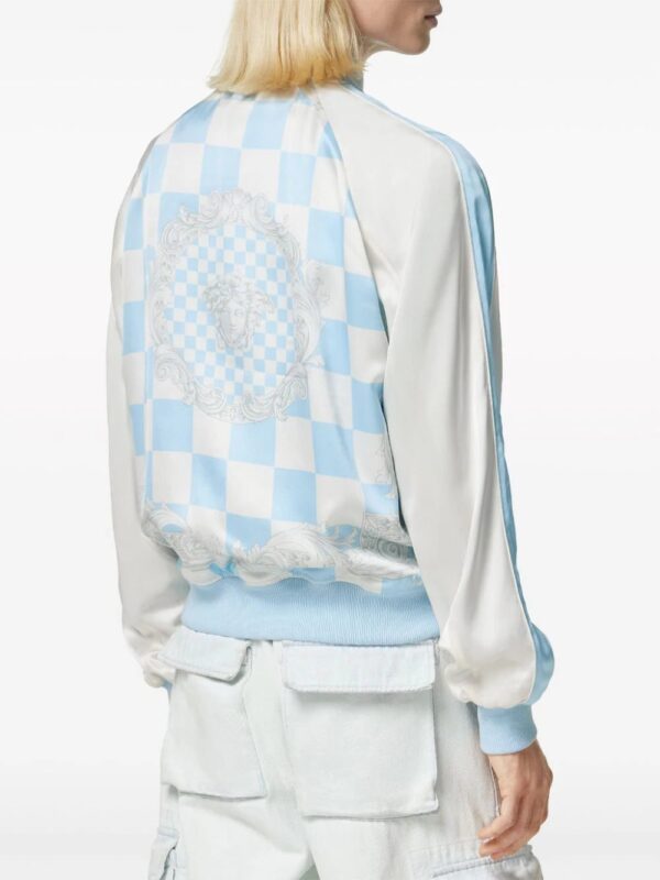 Versace  Barocco-print bomber jacket - Image 4