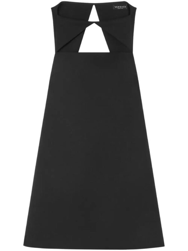 Versace  cut-out sleeveless minidress