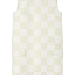 Versace checkerboard-print minidress