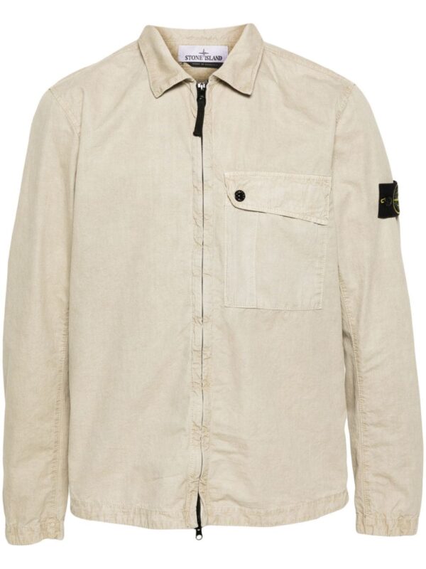 Stone Island  Compass-appliqué jacket
