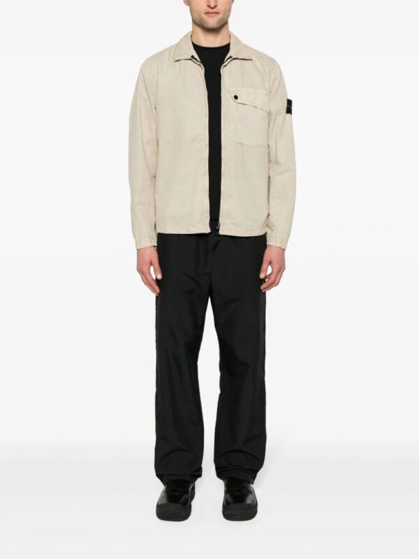 Stone Island  Compass-appliqué jacket - Image 2
