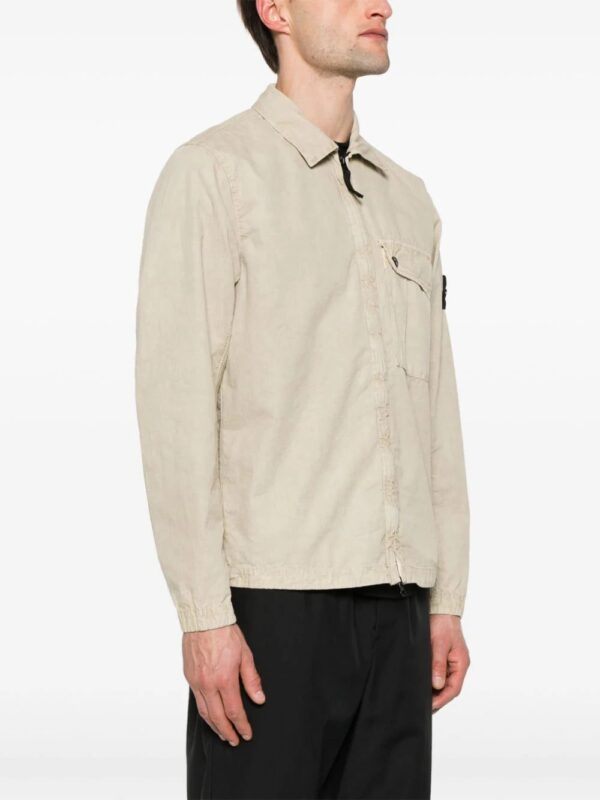 Stone Island  Compass-appliqué jacket - Image 3