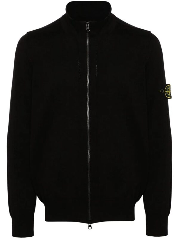 Stone Island  zip-up organic cotton jacket