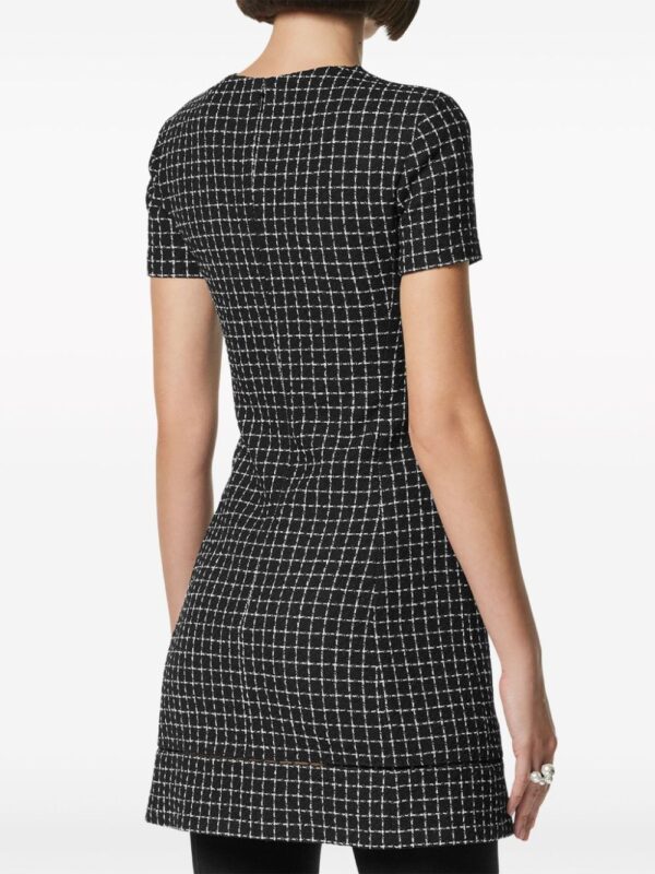 Versace Medusa '95 checked minidress - Image 4