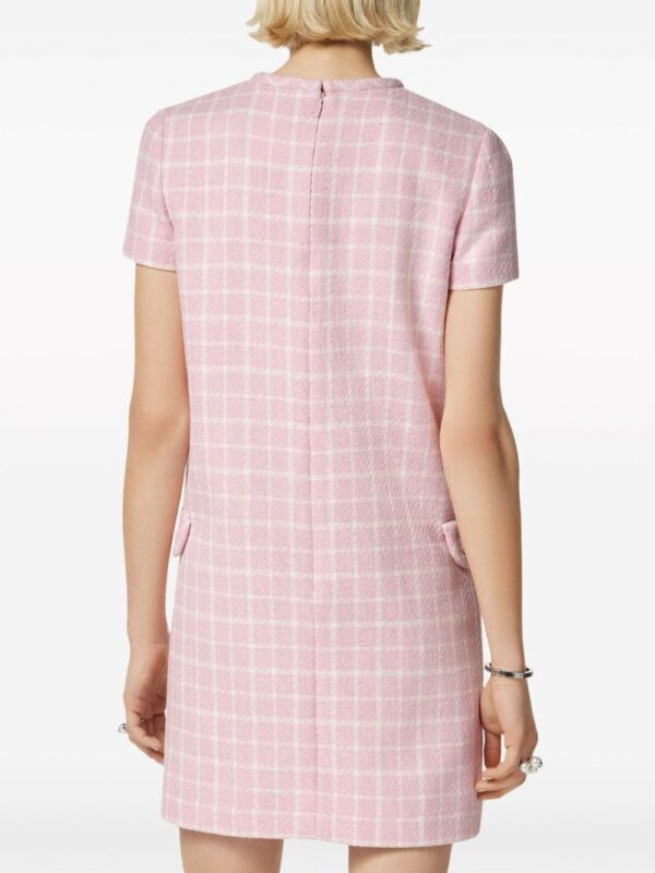Versace Contrasto tweed minidress - Image 4