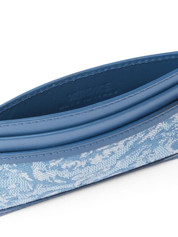 Versace Barocco Athena jacquard cardholder - Image 3
