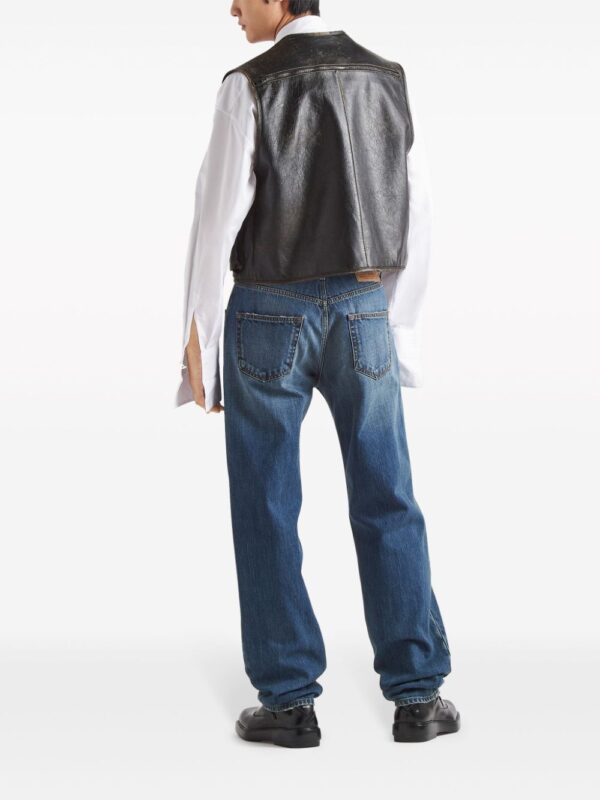 Prada  leather cargo vest - Image 3