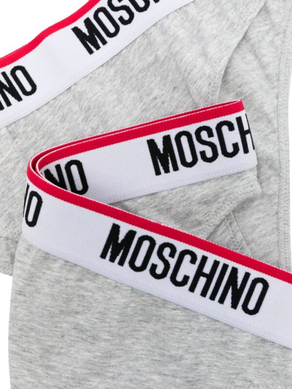 Moschino  logo-waistband briefs (pack of two) - Image 4