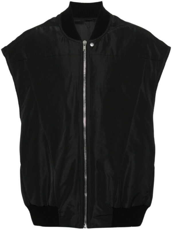 Rick Owens  ribbed-collar padded jacket