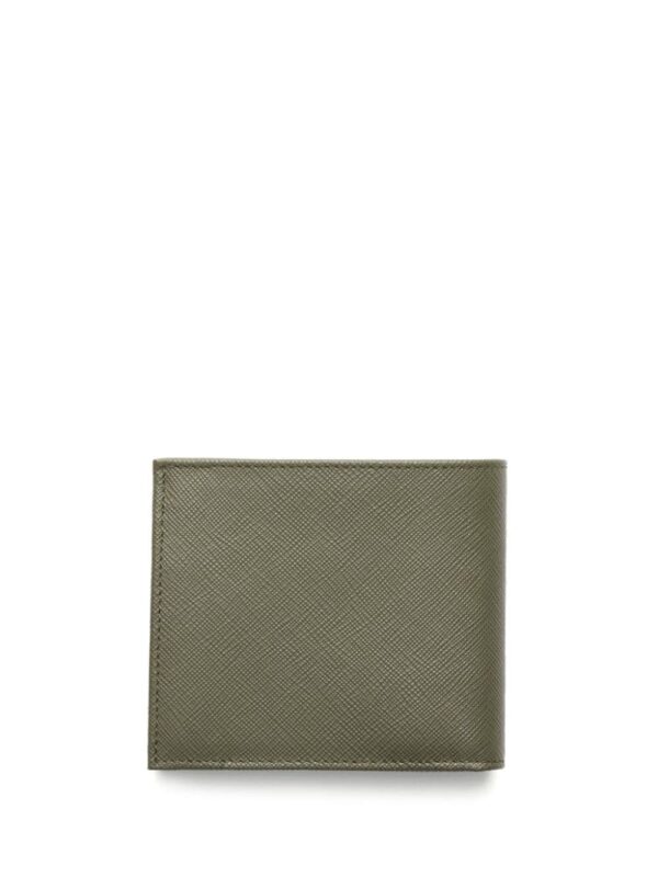 Prada Saffiano leather bi-fold wallet