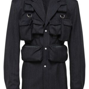 Prada  cargo pockets wool blazer
