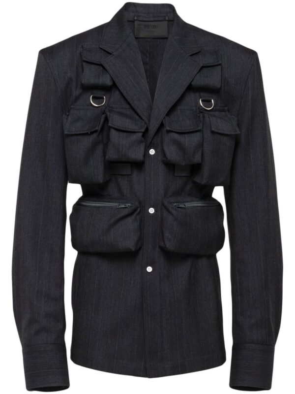 Prada  cargo pockets wool blazer