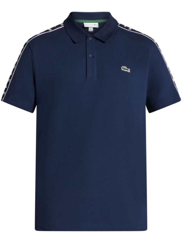 Lacoste logo-appliqué polo shirt
