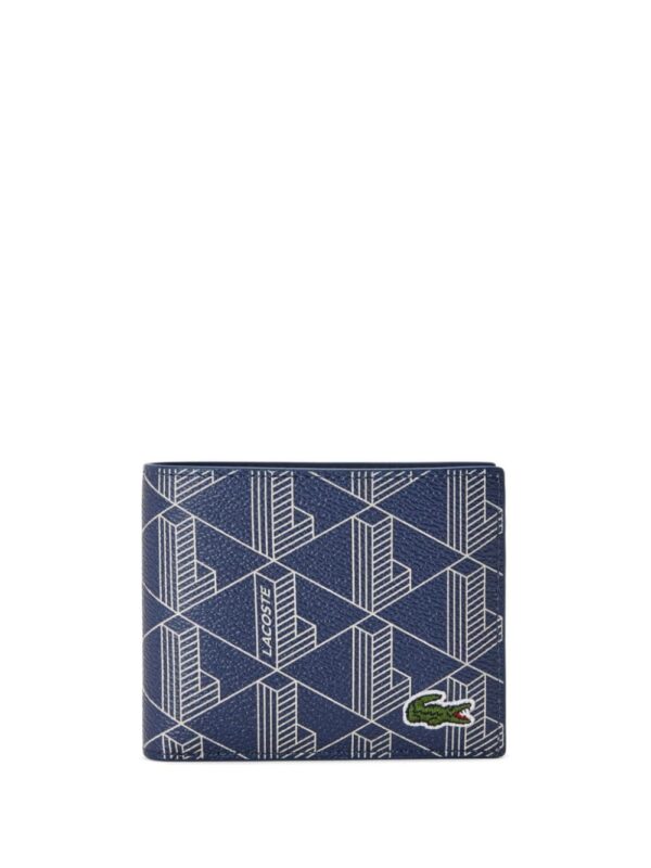 Lacoste medium The Blend logo-appliqué wallet