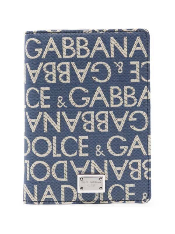 Dolce & Gabbana jacquard-logo motif cardholder