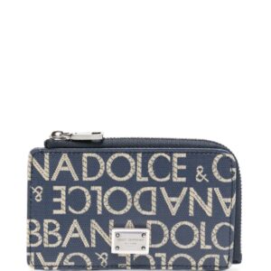 Dolce & Gabbana jacquard-logo motif cardholder